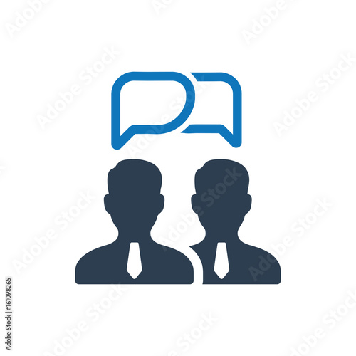 Business Conversation Icon