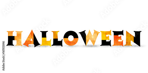 ハロウィン　文字　秋　アイコン