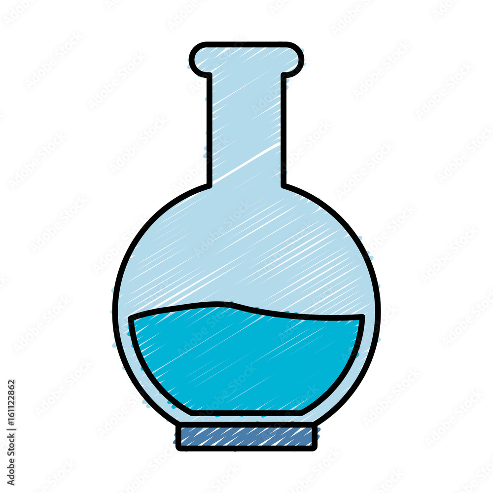 chemical flask icon over white background colorful design vector illustration chemical flask icon over white background colorful design vector illustration