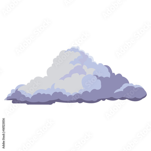 cloud floats cool single weather icon