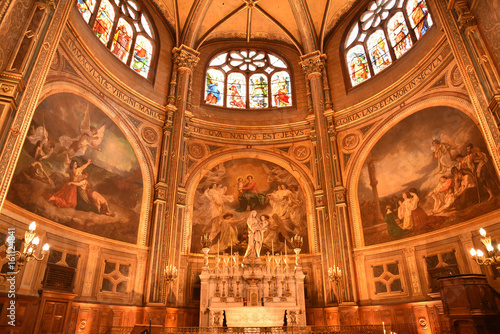 Chapelle de l'église Saint-Eustache à Paris, France
