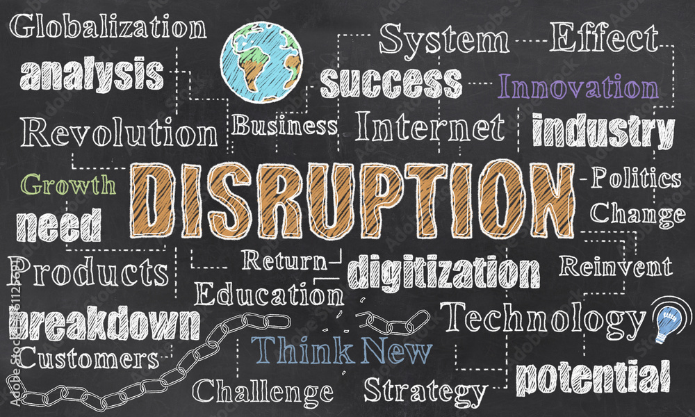 Disruption Illustration