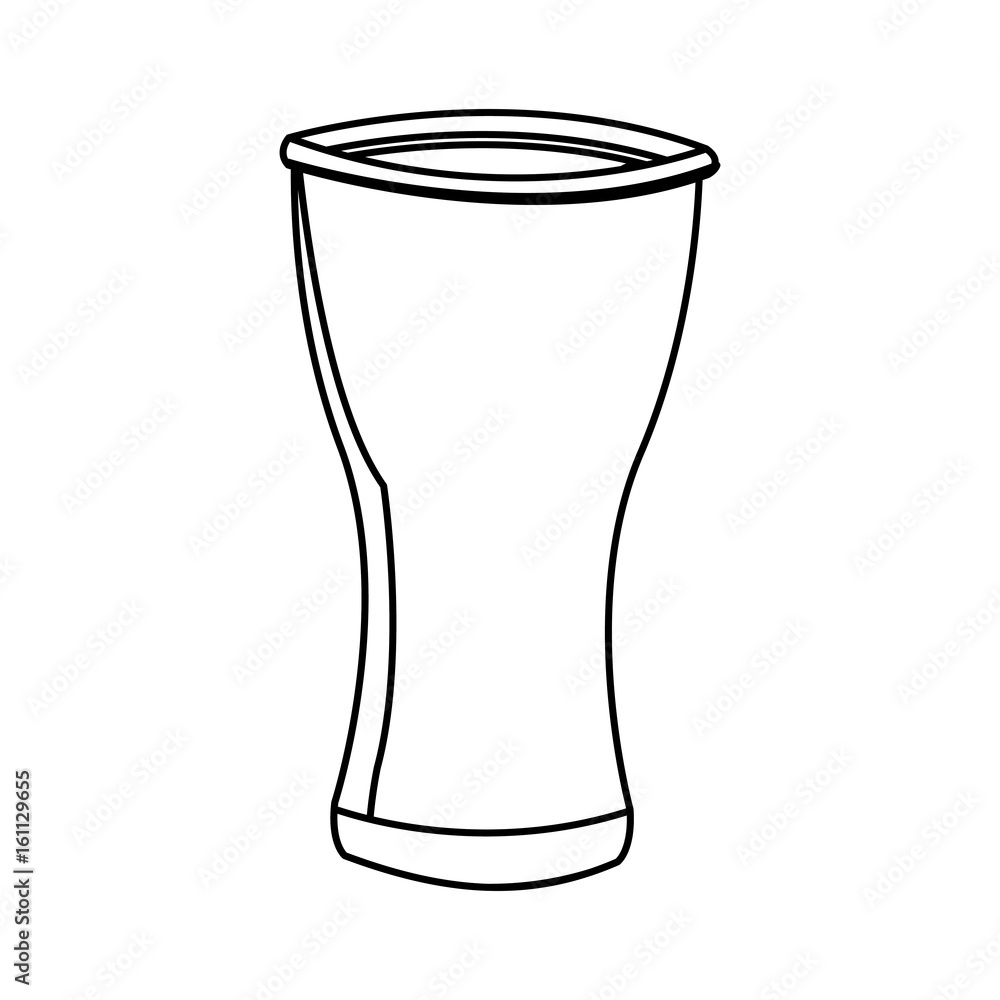 empty clean drinking glass cup icon empty clean drinking glass cup icon