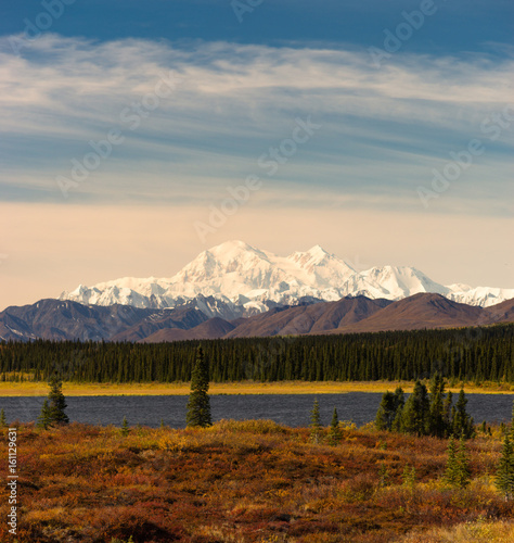 Denali Range Mt McKinley Alaska North America © Christopher Boswell