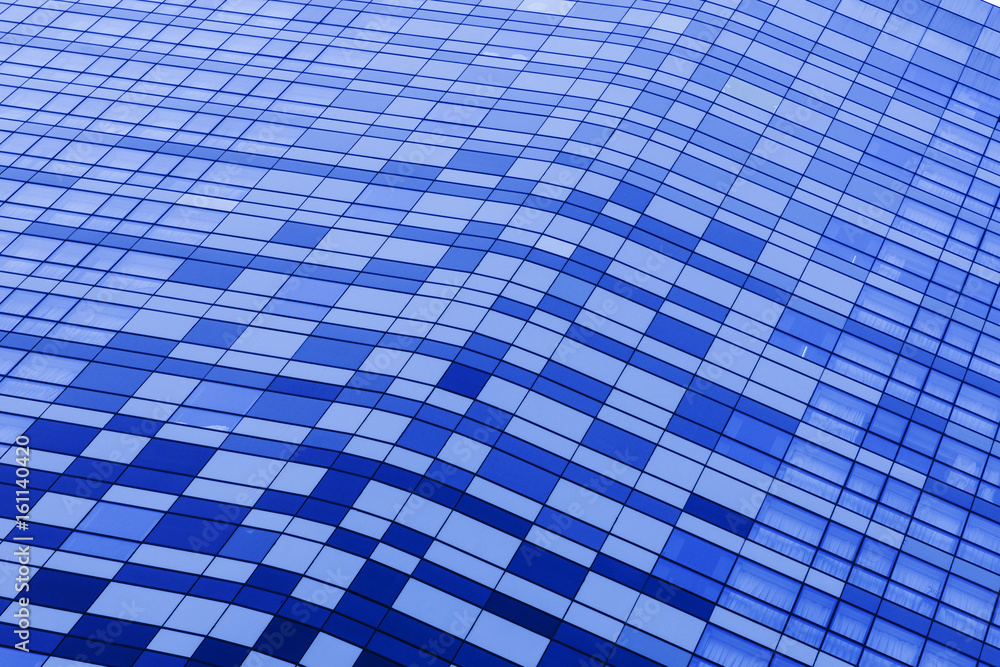 Office building in detail - business area concept Office building in detail - business area concept