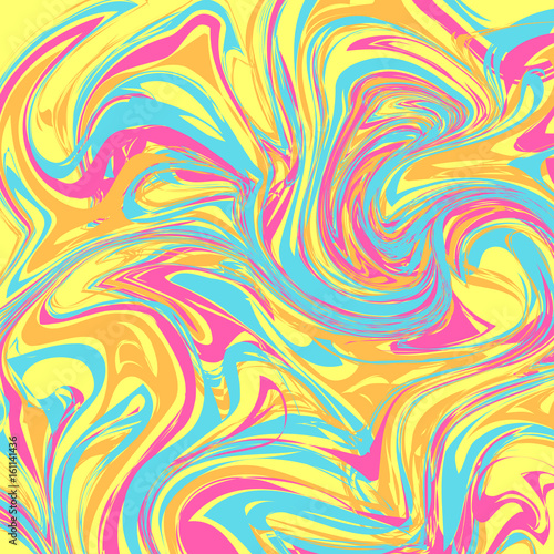 Caramel glaze imitation. Multicolored abstract dynamic background. Patterns for edible icing sheets for covering cakes.