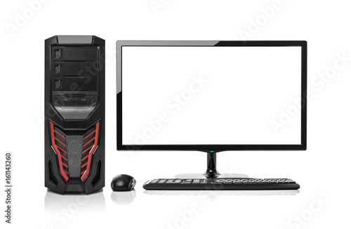 Modern desktop computer.