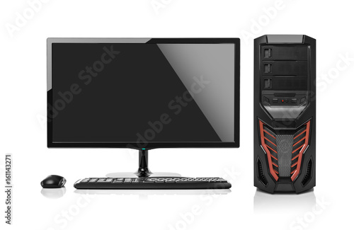 Modern desktop computer.