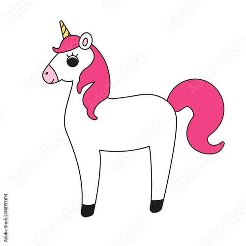 Pinkes Einhorn