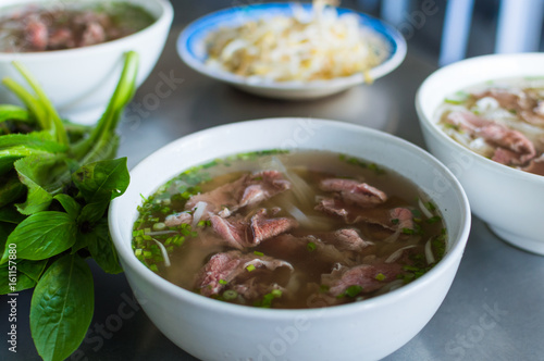 Pho Bo,vietnamese soup with beef