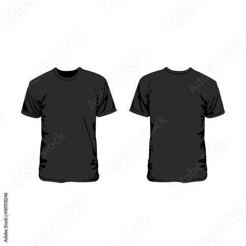 Schwarzes Männer T-Shirt
