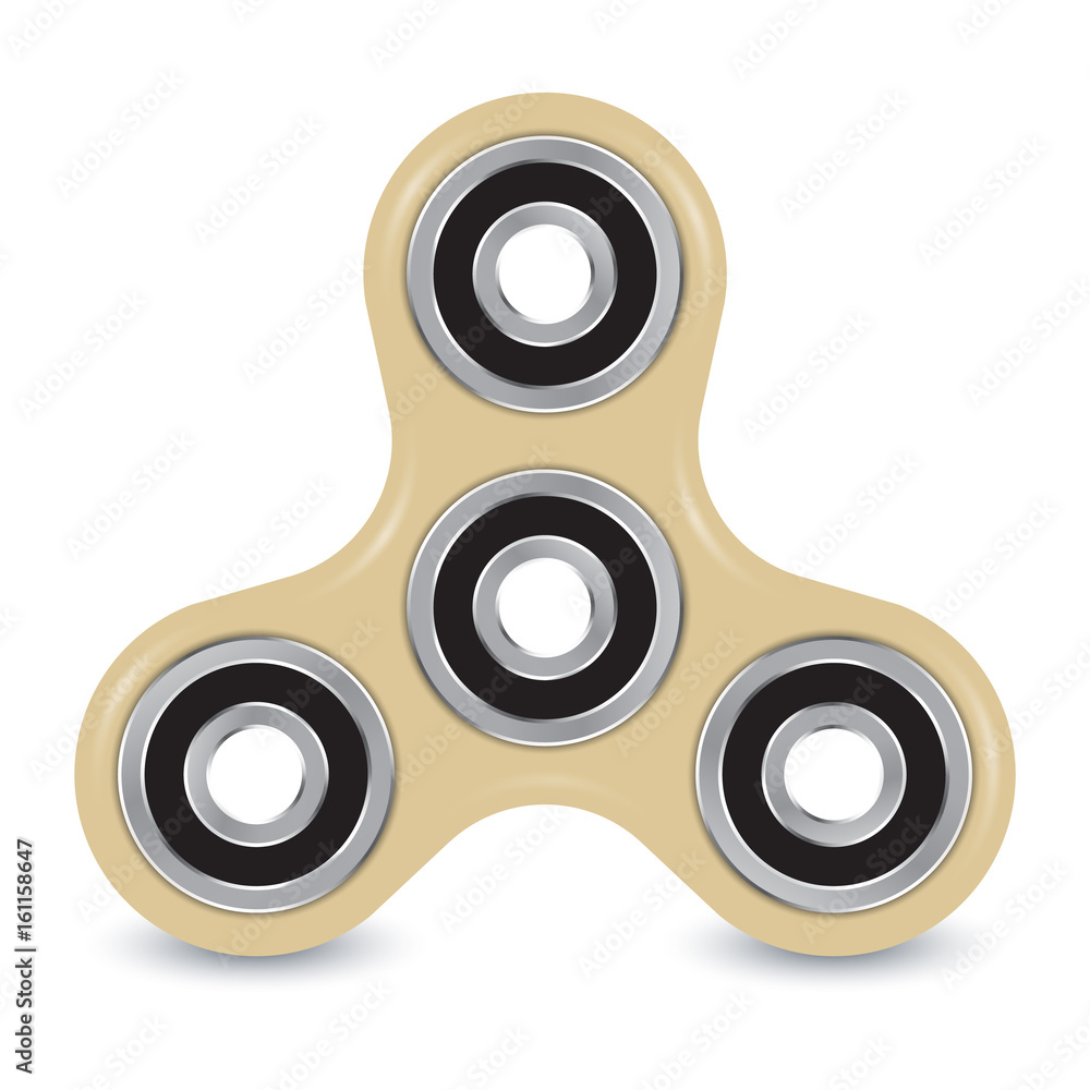 Realistic image of Fidget Spinner. Vector illustration. Realistic image of Fidget Spinner. Vector illustration.