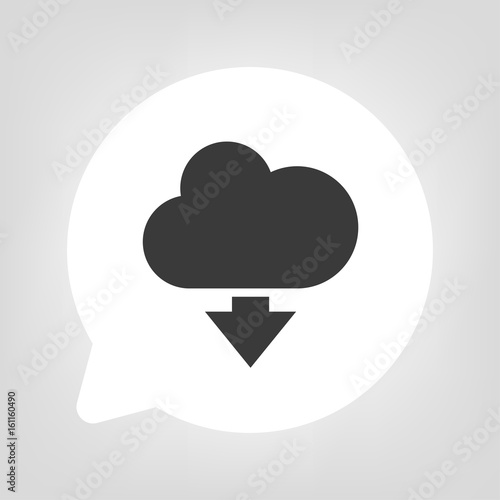 Kreis Sprechblase - Cloud herunterladen