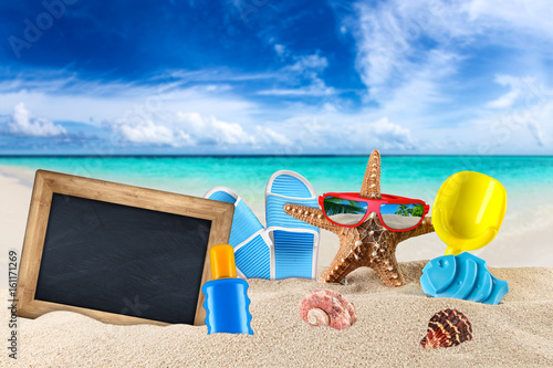 sea star and accessoires on...