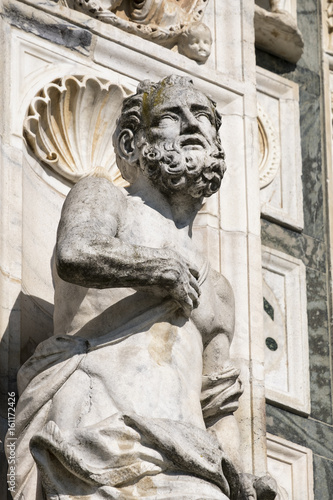 Certosa di Pavia (Italy), historic church