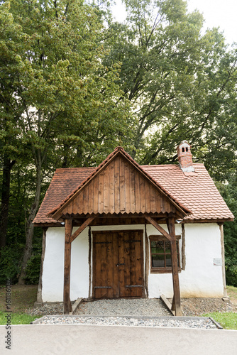 ASTRA Museum of Traditional Folk Civilization is the largest open air museum in Romania and one of the largest in Europe. Spectacular ancient houses, Astra village museum, Sibiu, Tr