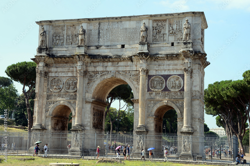 Arc de Constantin à Rome