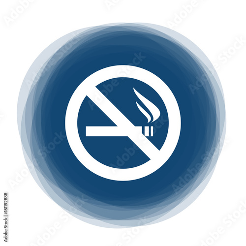 Free Download Abstract round button - no smoking sign - GFXLoad