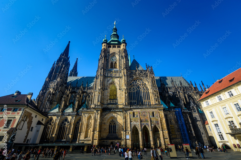 St Vitus Cathedral in Prague, Czech Republic