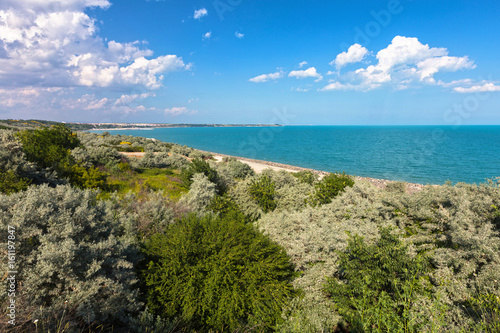 Seaside Of Burgas In Juny