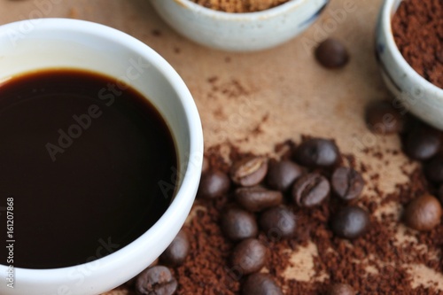 Wallpaper Mural black coffee Torontodigital.ca