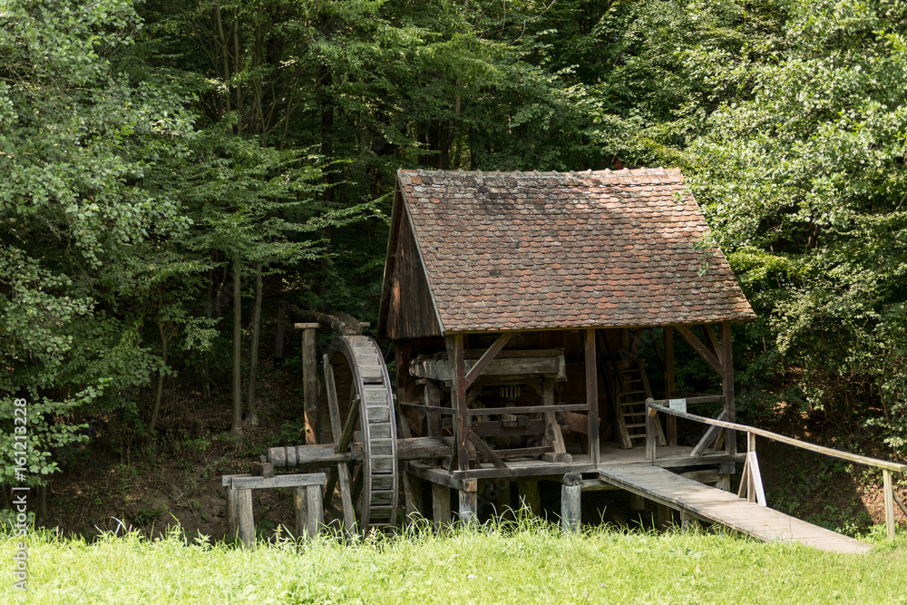 Spectacular water mills in ASTRA Museum of Traditional Folk Civilization - the largest open air museum in Romania and one of the largest in Europe. Spectacular water mills in ASTRA Museum of Traditional Folk Civilization - the largest open air museum in Romania and one of the largest in Europe.