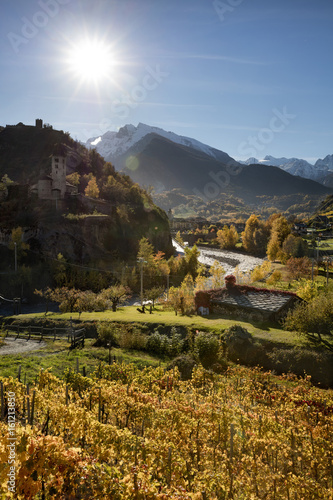 Italy, Aosta Valley, Aosta district, Valsavarenche, Villeneuve photo