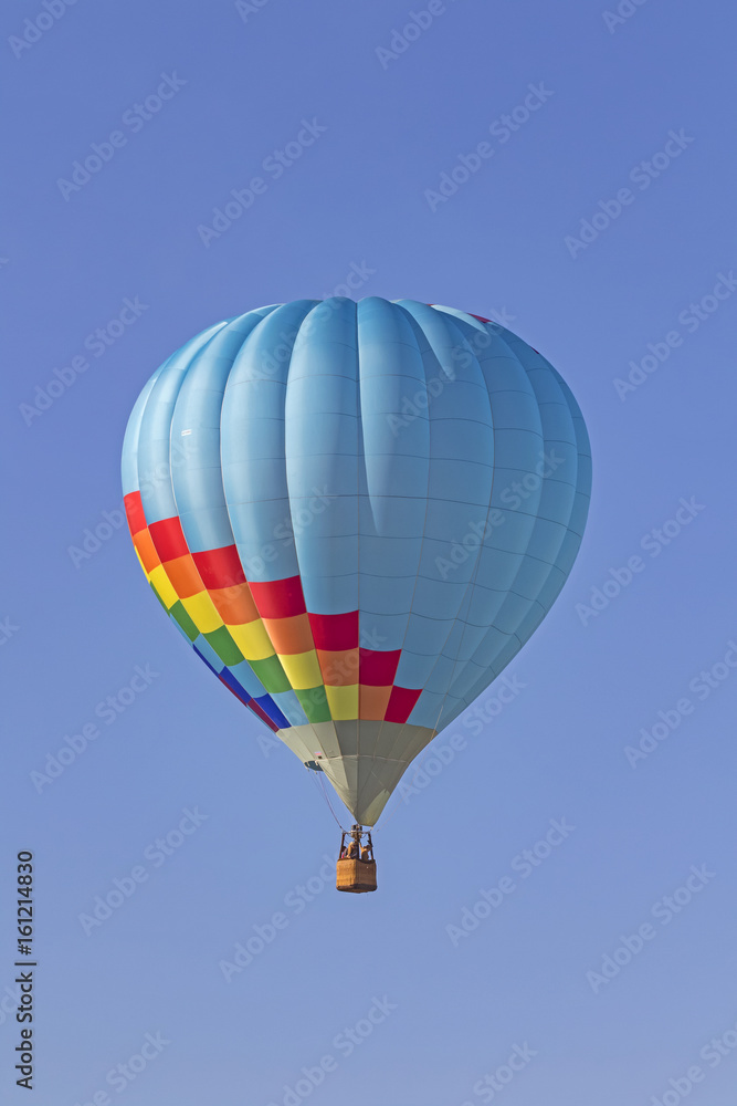 Fototapeta premium Balloon colorful hot air balloon flight
