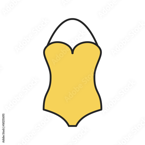 Swimsuit color icon