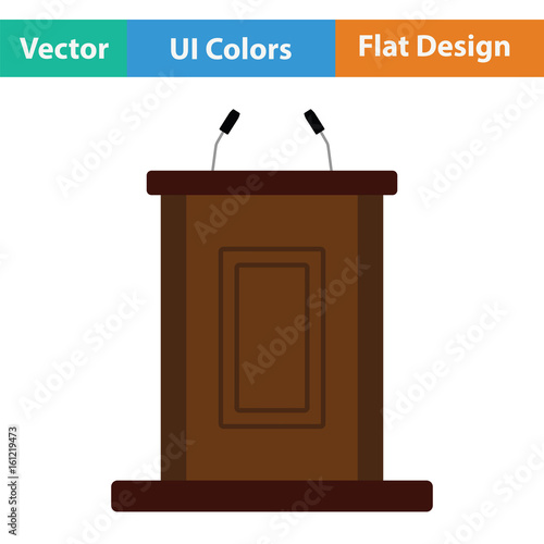 Witness stand icon