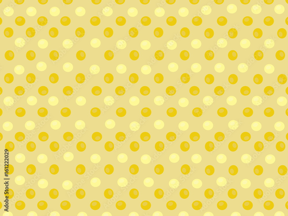 Colorido fondo de círculos amarillos y crema Colorido fondo de círculos amarillos y crema