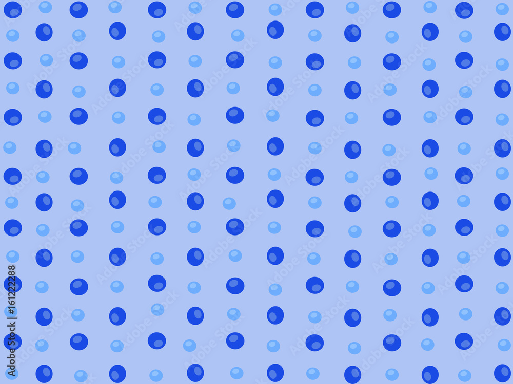Colorido fondo azul de patrón de círculos Colorido fondo azul de patrón de círculos