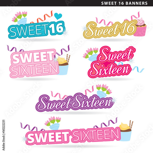 sweet sixteen banners [Converted]