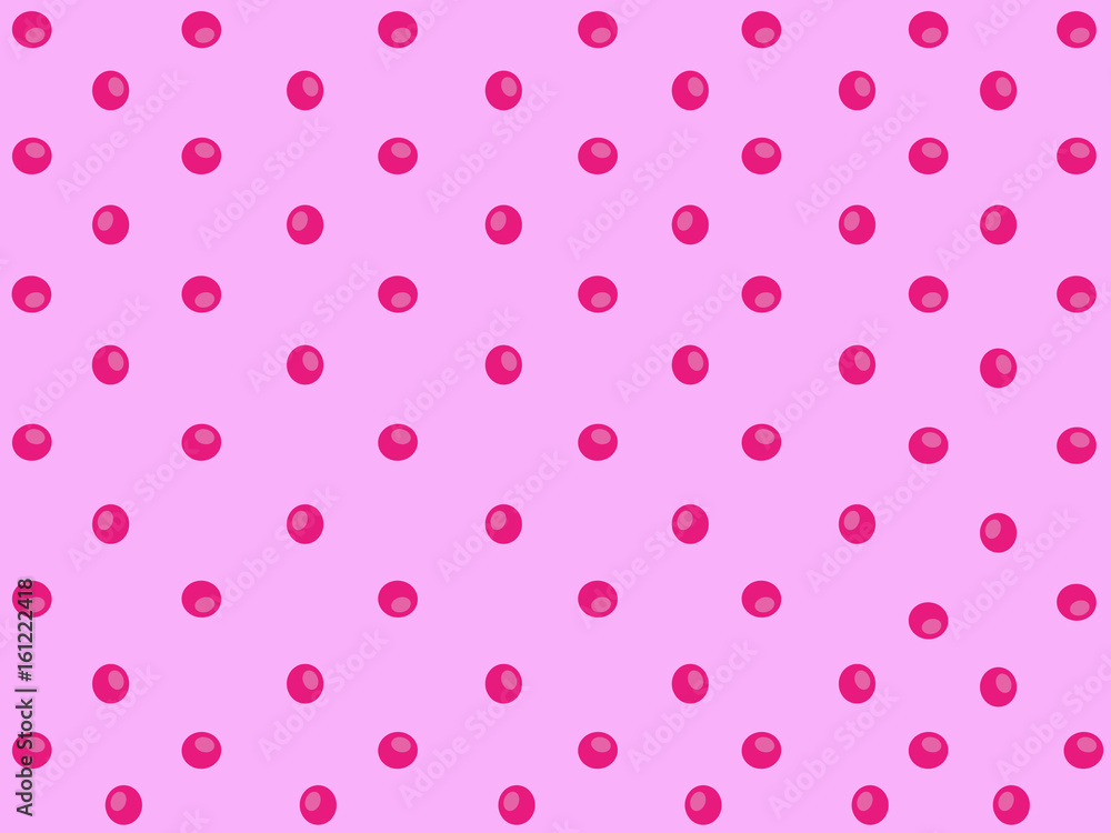 Colorido fondo rosa de patrón de círculos