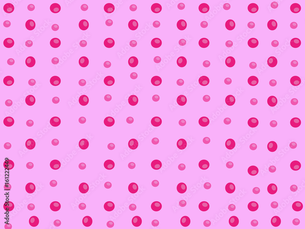 Colorido fondo rosa de patrón de círculos fucsia Colorido fondo rosa de patrón de círculos fucsia