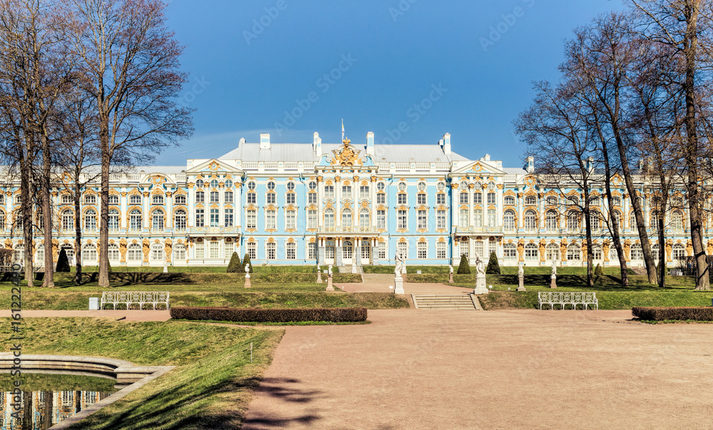 Naklejka premium The Catherine Palace in Tsarskoye Selo.