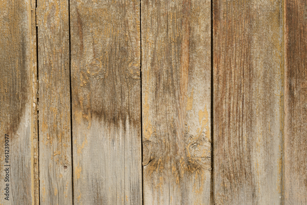 Naklejka premium Wooden texture with scratches and cracks