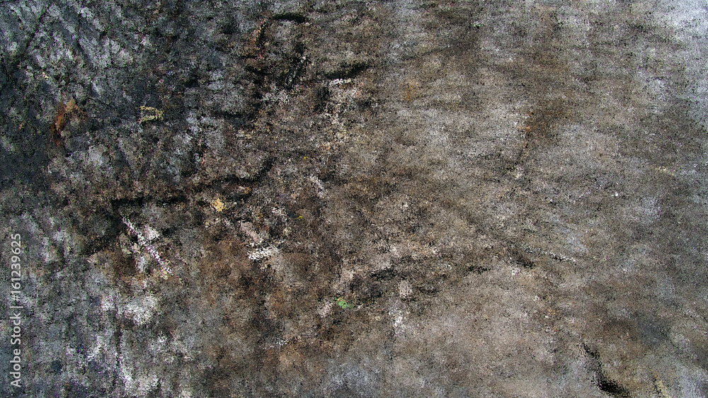 Naklejka premium the stump where cut firewood