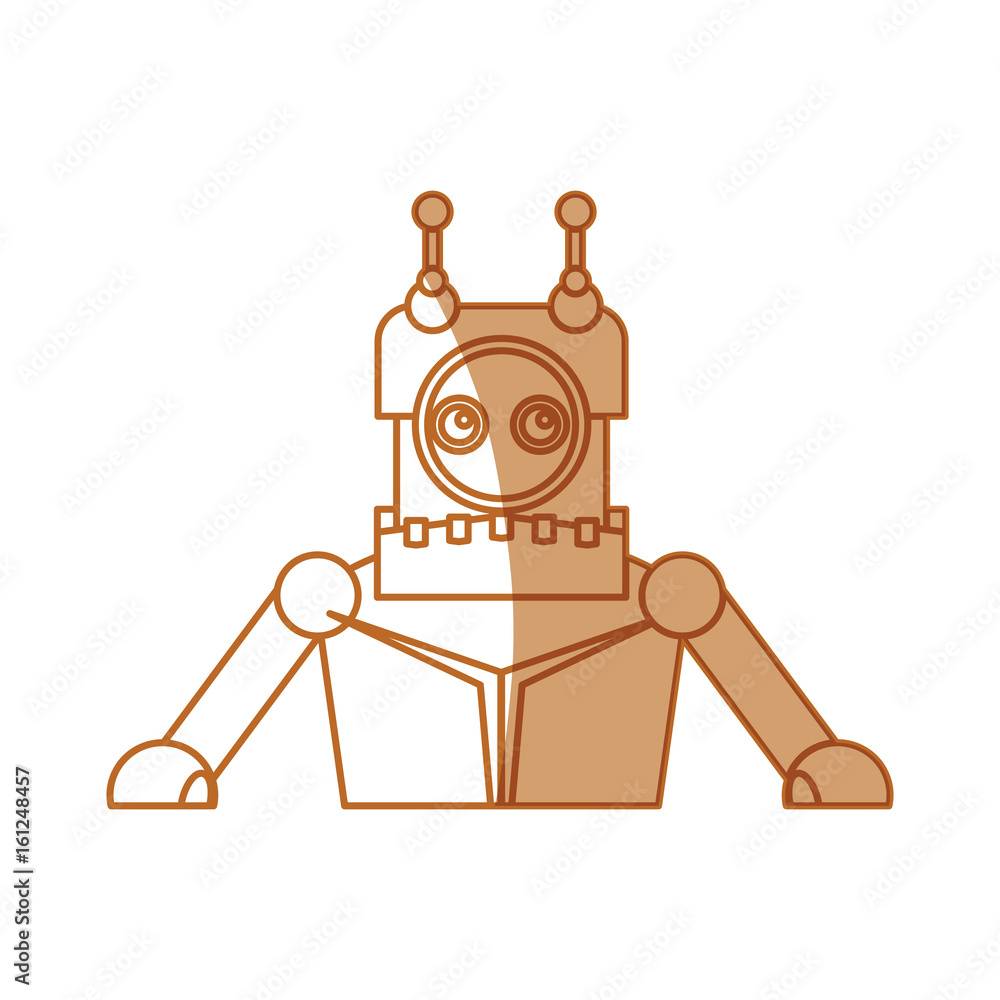 robot toy cartoon icon vector illustration graphic design robot toy cartoon icon vector illustration graphic design