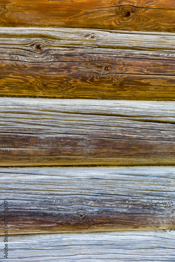 Fototapeta premium The textured surface of the wooden planks for construction and garden improvement 