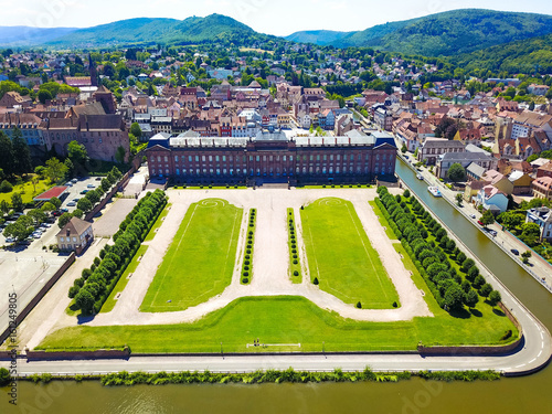 Stadt Saverne von oben
