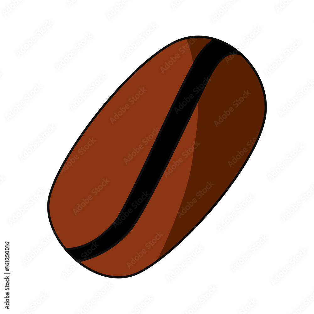 Coffee bean cartoon vector illustration arroma icon Coffee bean cartoon vector illustration arroma icon