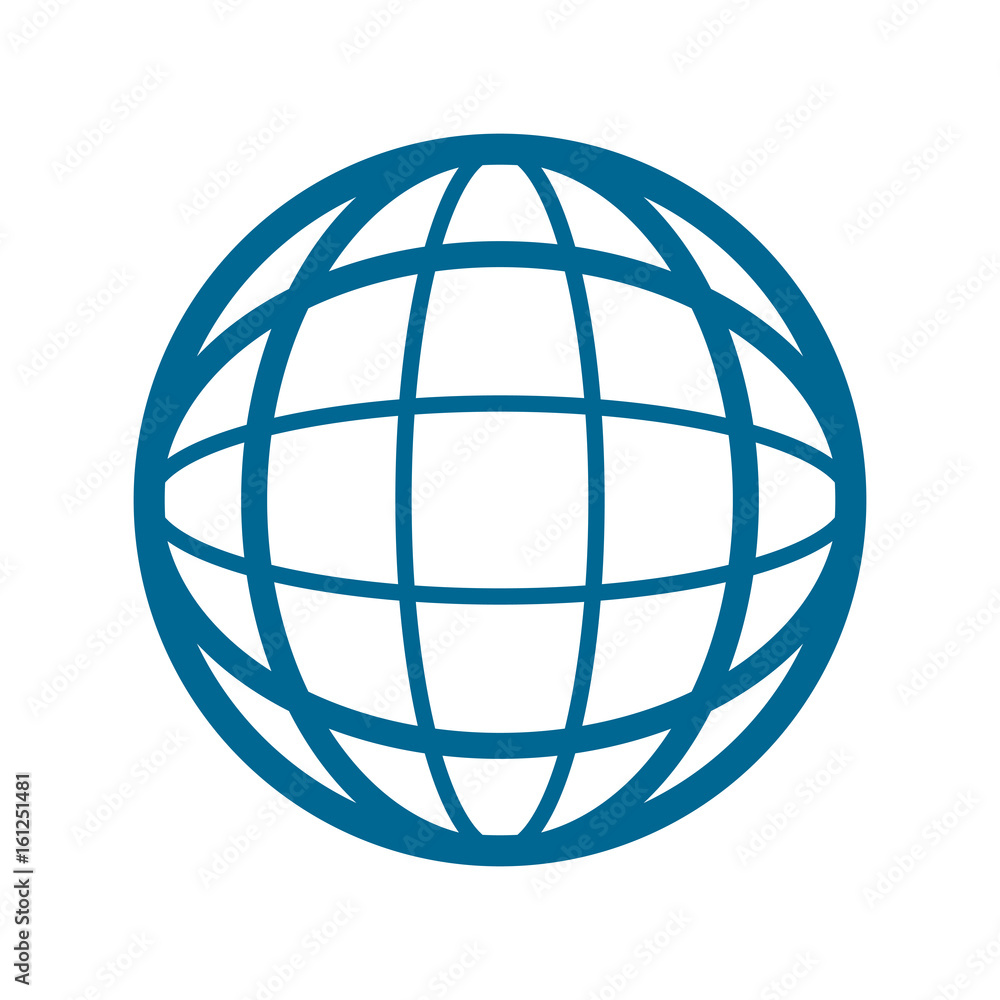 global world earth connection symbol vector illustration global world earth connection symbol vector illustration