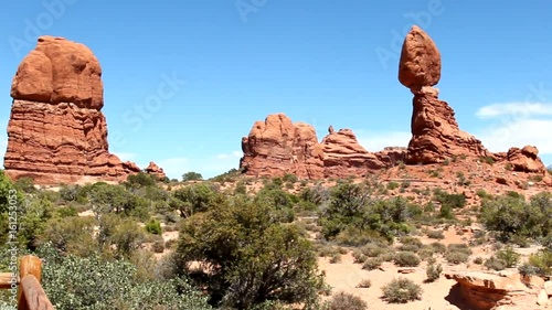 Balanced Rock in Arches National Park, Utah