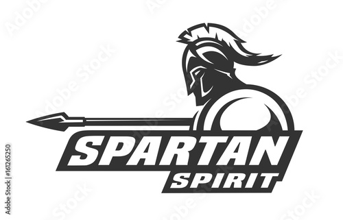 Spartan spirit. Symbol, logo.
