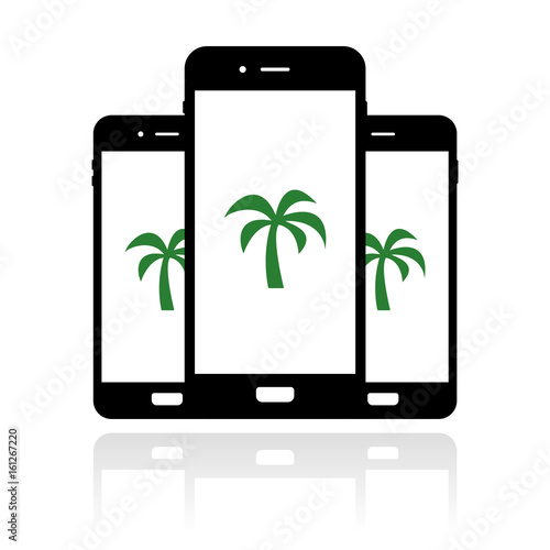 Smartphone Banner - Palme