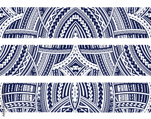 Maori style ornament set
