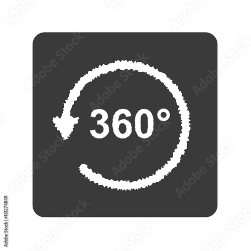 360° Rotation - Handgezeichnet