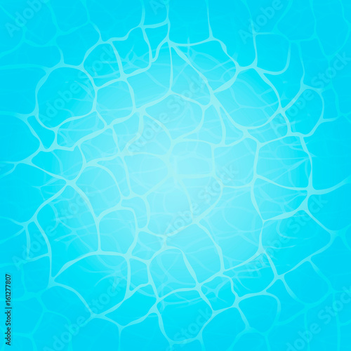 Top view of water surface.Vector Illustration.