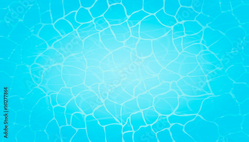 Top view of water surface.Vector Illustration.